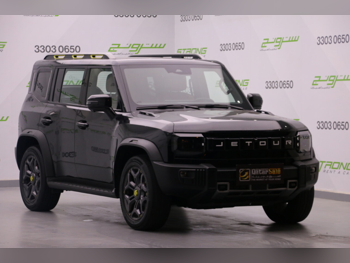 Jetour  T2  2025  Automatic  59,000 Km  4 Cylinder  Four Wheel Drive (4WD)  SUV  Black  With Warranty
