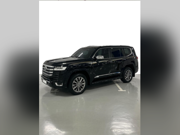Toyota  Land Cruiser  VXR Twin Turbo  2024  Automatic  97,000 Km  6 Cylinder  Four Wheel Drive (4WD)  SUV  Black  With Warranty