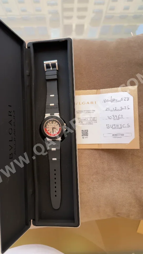 Watches - Bulgari - Analogue Watches - Silver - Men Watches