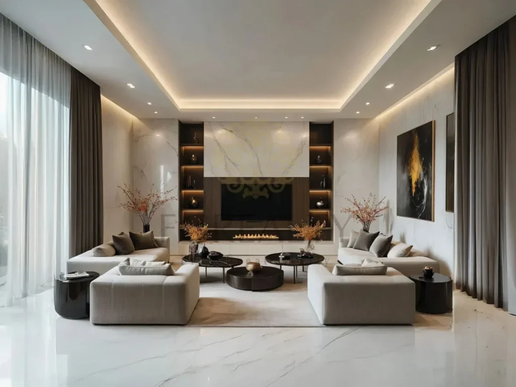 Family Residential  - Semi Furnished  - Lusail  - 5 Bedrooms