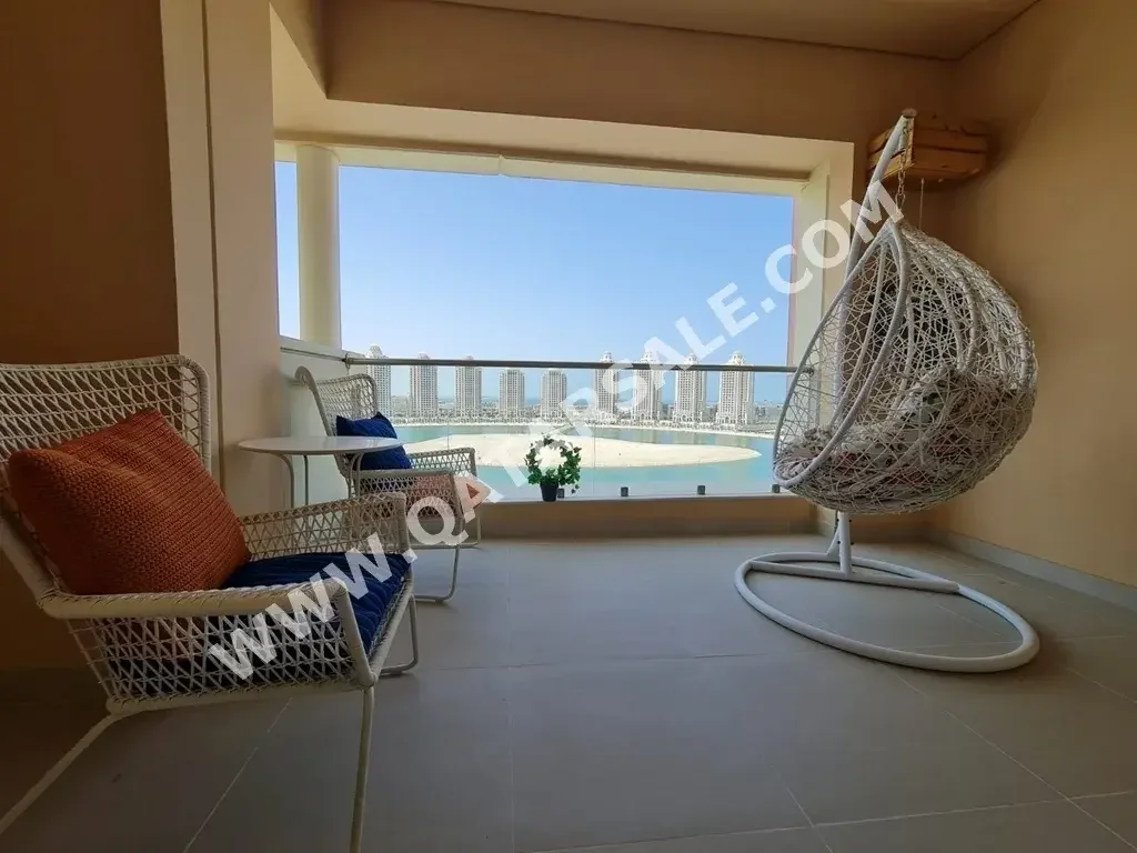 1 Bedrooms  Apartment  For Sale  in Doha -  The Pearl  Fully Furnished