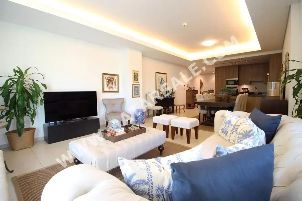1 Bedrooms  Apartment  For Sale  in Doha -  The Pearl  Fully Furnished