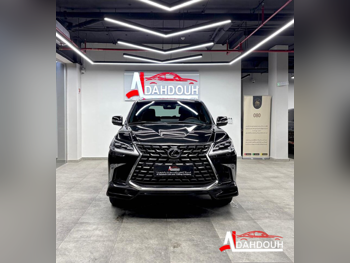 Lexus  LX  570 S  2021  Automatic  95,000 Km  8 Cylinder  Four Wheel Drive (4WD)  SUV  Black