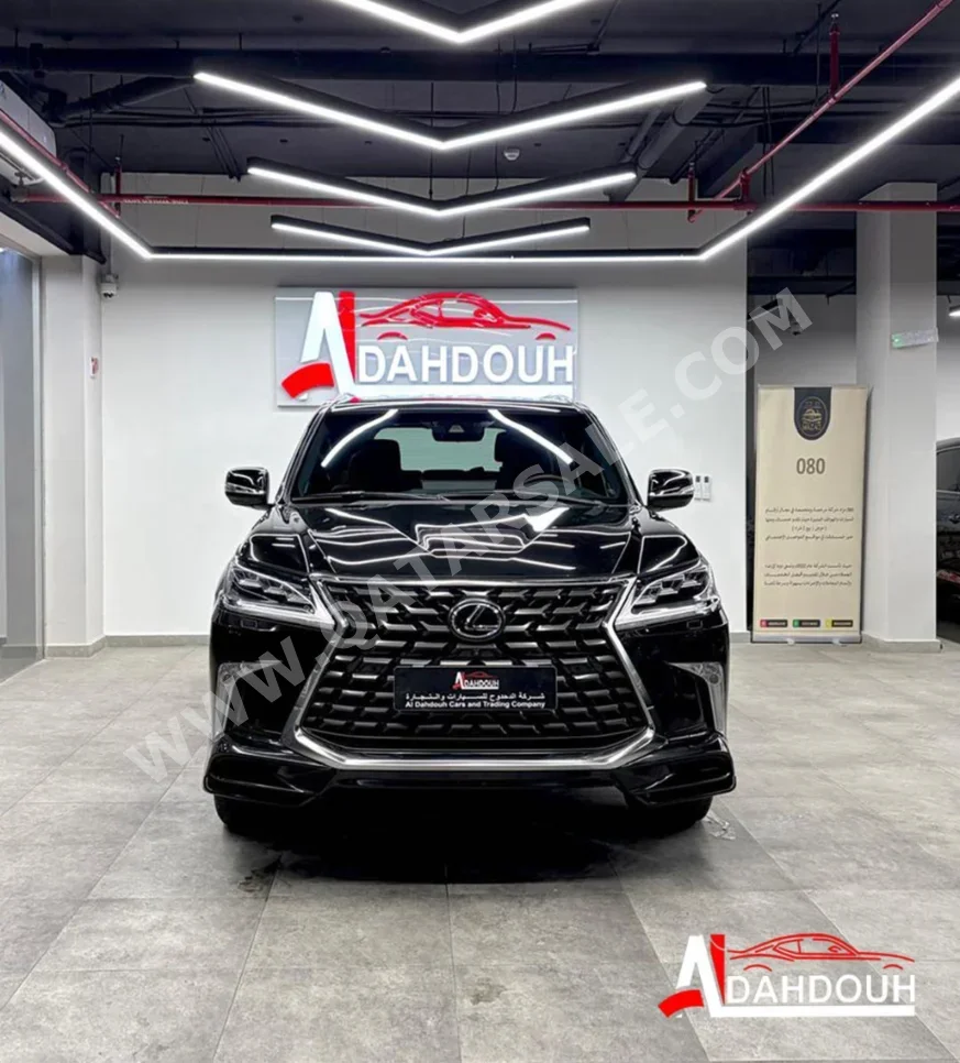 Lexus LX 570 S 2021 Automatic 95,000 Km 8 Cylinder Four Wheel Drive (4WD) SUV Black