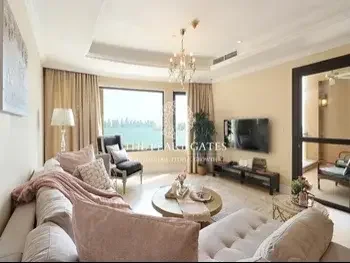 1 Bedrooms  Apartment  For Rent  in Doha -  The Pearl  Fully Furnished