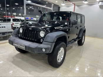 Jeep  Wrangler  Sport  2015  Automatic  202,000 Km  6 Cylinder  Four Wheel Drive (4WD)  SUV  Black