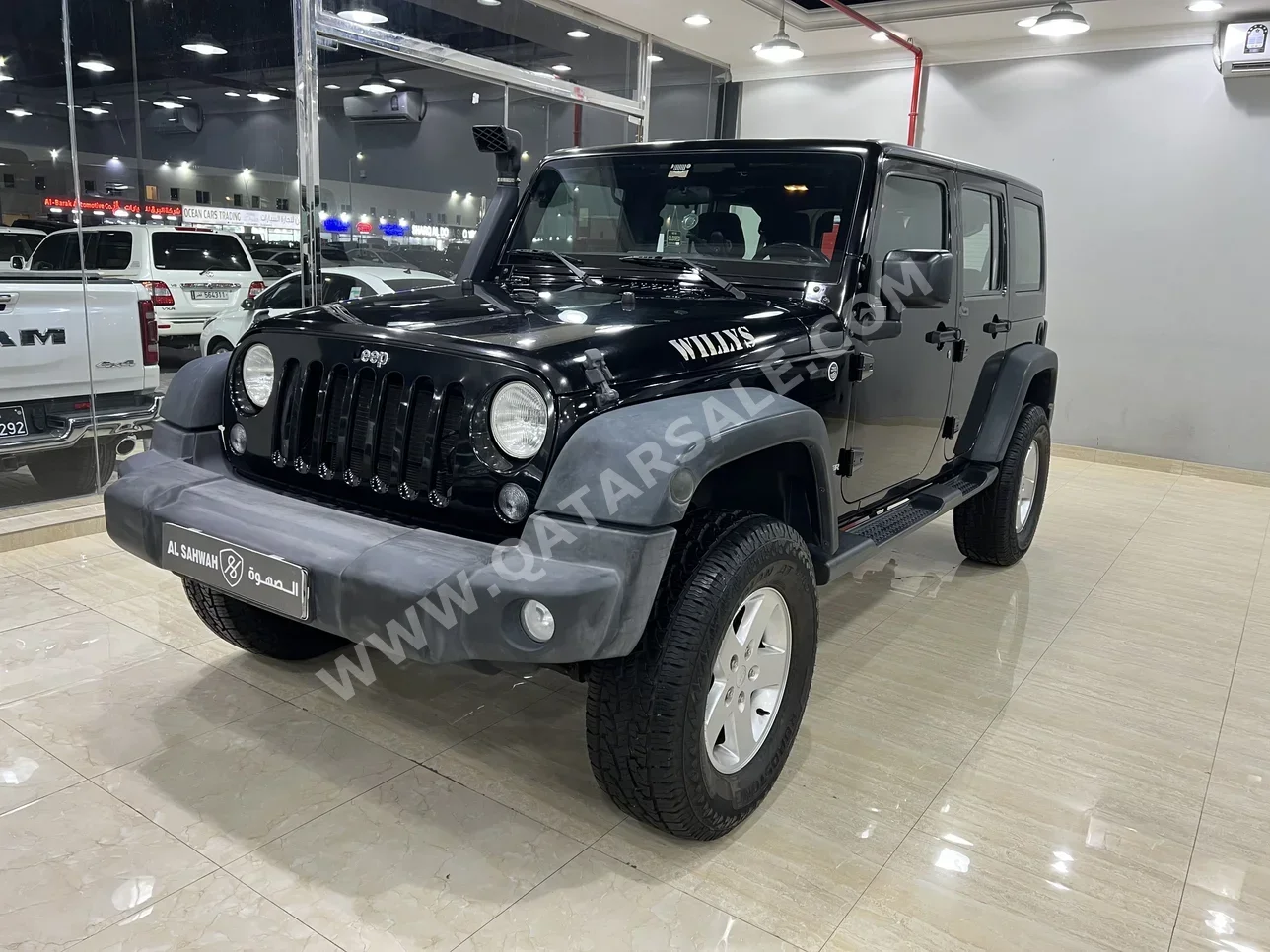 Jeep Wrangler Sport 2015 Automatic 202,000 Km 6 Cylinder Four Wheel Drive (4WD) SUV Black