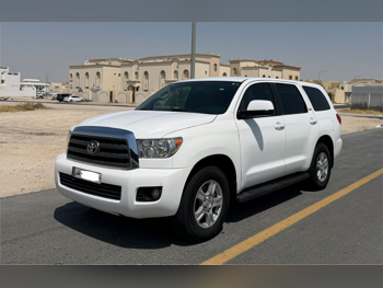 Toyota  Sequoia  2012  Automatic  355,000 Km  8 Cylinder  Four Wheel Drive (4WD)  SUV  White