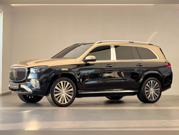 Mercedes-Benz  Maybach  GLS 600  2024  Automatic  11,000 Km  8 Cylinder  All Wheel Drive (AWD)  SUV  Black and Gold