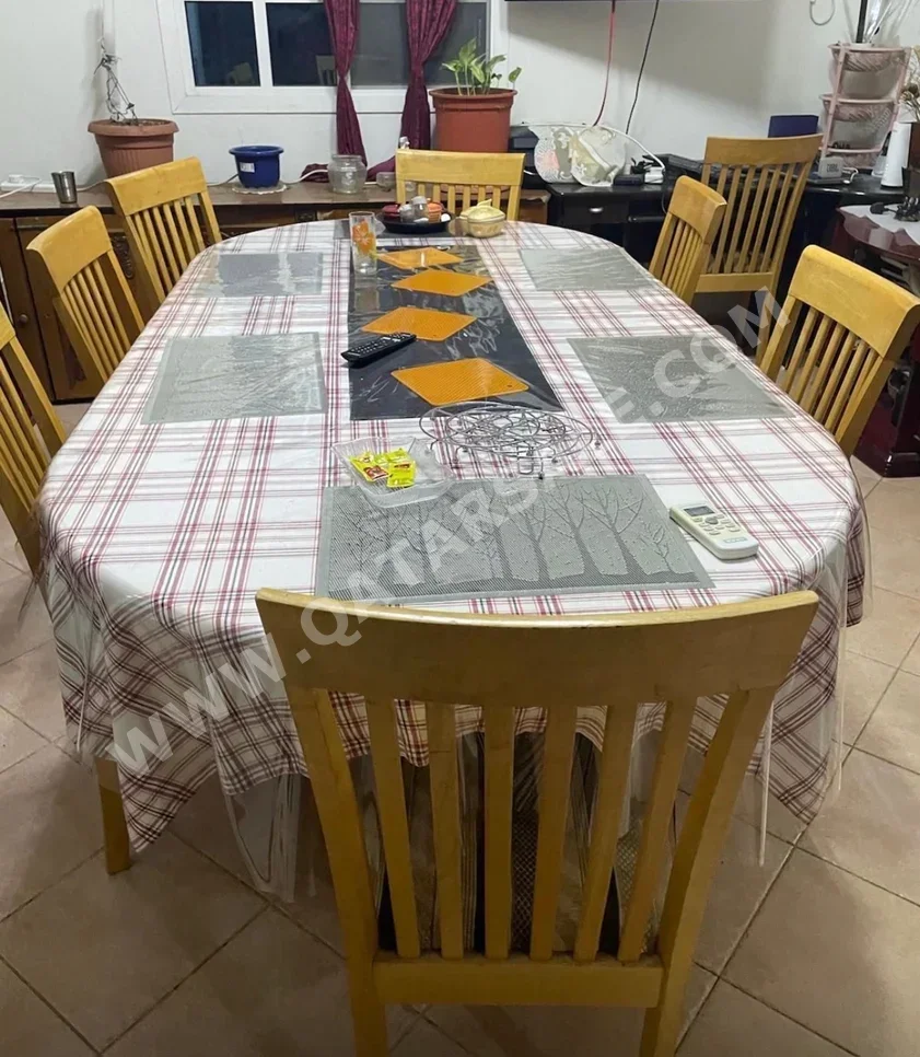 Dining Table with Chairs - Beige
