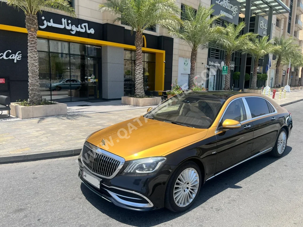 مرسيدس - بنز  مايباخ  S500  2016  اوتوماتيك  165,000 كم  8 سلندر  دفع كلي مستمر  سيدان  اسود و ذهبي