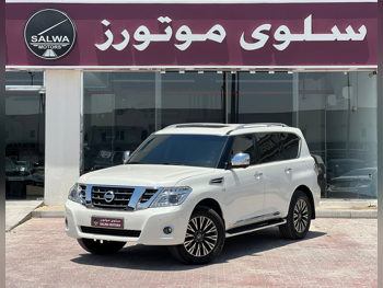 نيسان  باترول  بلاتنيوم  2015  اوتوماتيك  159,000 كم  8 سلندر  دفع رباعي  اس يو في  أبيض