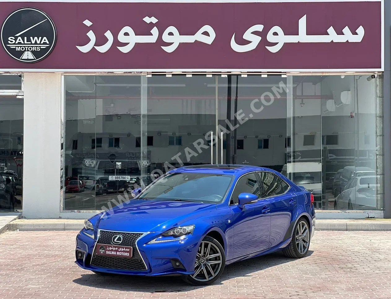 لكزس اي اس 350 2015 اوتوماتيك 190,000 كم 6 سلندر دفع خلفي سيدان ازرق