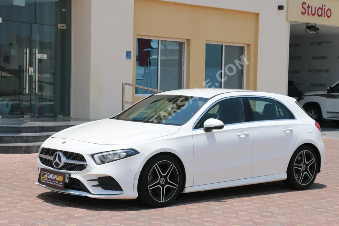 Mercedes-Benz A-Class 200 AMG 2019 Automatic 88,000 Km 4 Cylinder Front Wheel Drive (FWD) Hatchback White