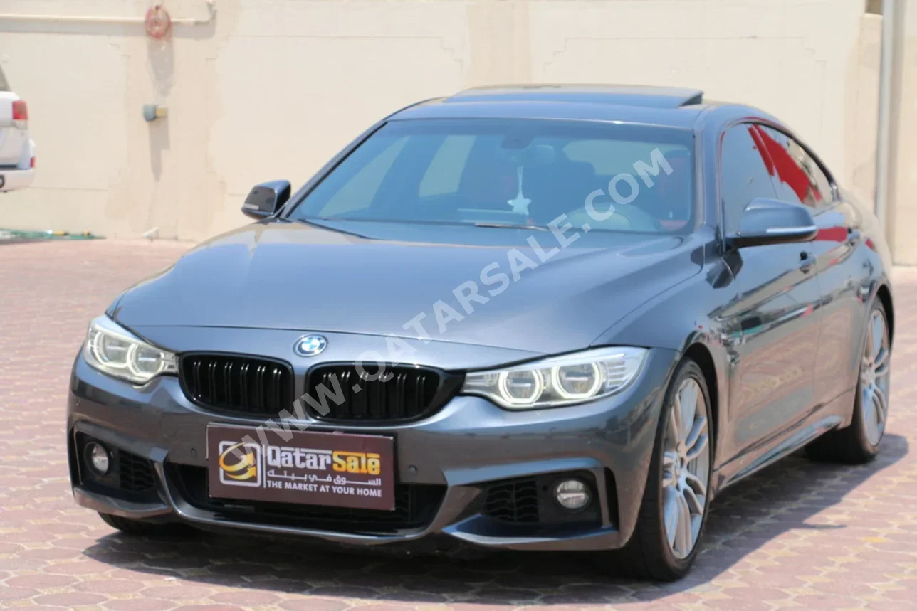 BMW 4-Series 420 I 2016 Automatic 158,000 Km 4 Cylinder Rear Wheel Drive (RWD) Sedan Gray