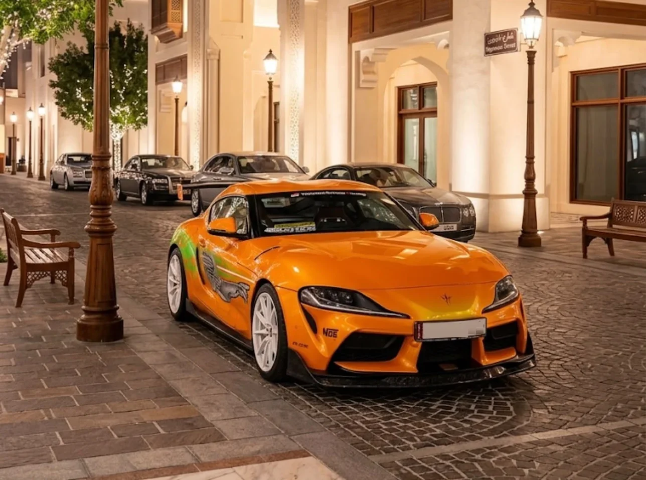 Toyota Supra GR 2023 Automatic 36,000 Km 6 Cylinder Rear Wheel Drive (RWD) Coupe / Sport Orange With Warranty