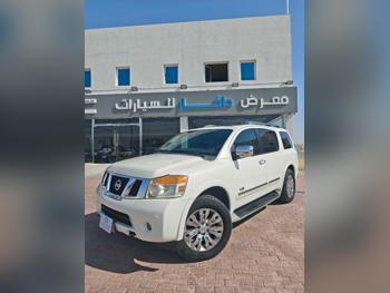 نيسان  أرمادا  ال اي  2015  اوتوماتيك  344,000 كم  8 سلندر  دفع رباعي  اس يو في  أبيض