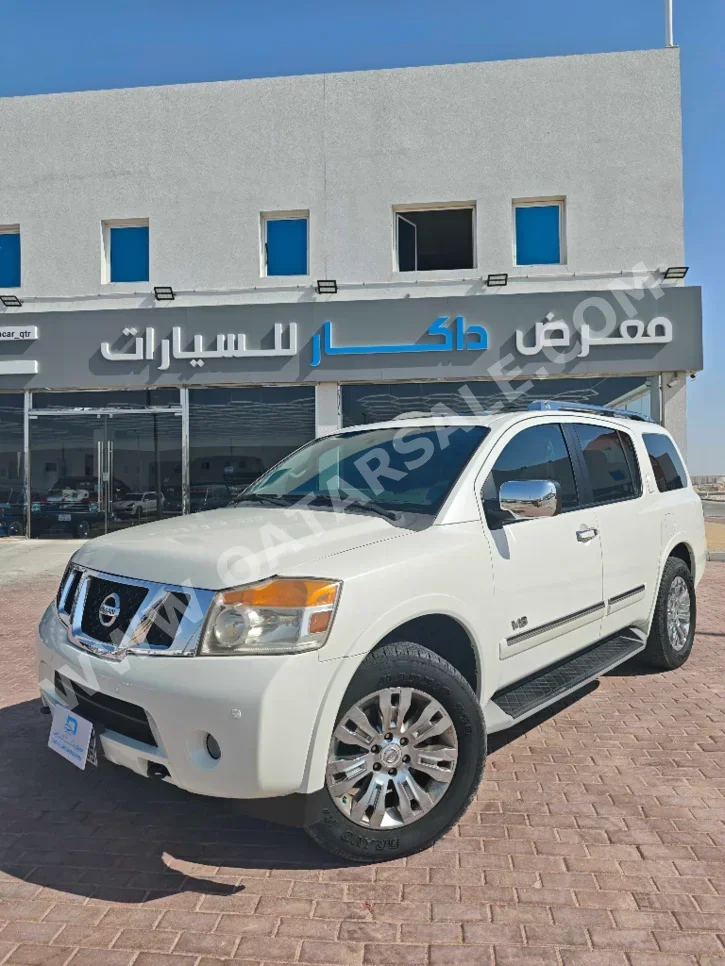 Nissan  Armada  LE  2015  Automatic  344,000 Km  8 Cylinder  Four Wheel Drive (4WD)  SUV  White