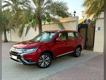 Mitsubishi  Outlander  HL  2021  Automatic  82,780 Km  4 Cylinder  Four Wheel Drive (4WD)  SUV  Red