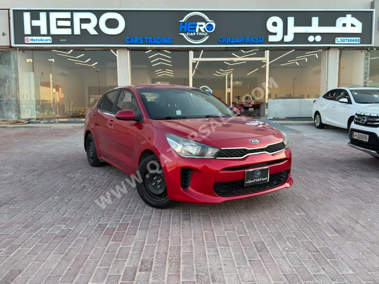كيا  ريو  2019  اوتوماتيك  249,000 كم  4 سلندر  سحب امامي  سيدان  أحمر