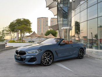 BMW  8-Series  850M  2019  Automatic  66,600 Km  8 Cylinder  Rear Wheel Drive (RWD)  Convertible  Blue  With Warranty