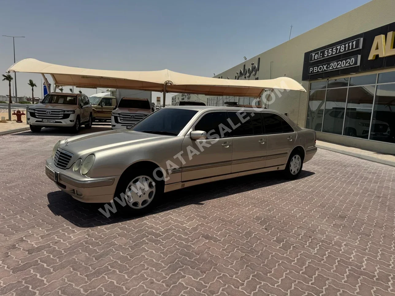 Mercedes-Benz  E-Class  280  2001  Automatic  27,000 Km  6 Cylinder  Rear Wheel Drive (RWD)  Sedan  Gold