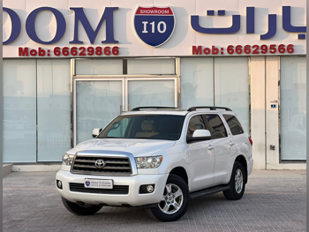 Toyota  Sequoia  2015  Automatic  340,000 Km  8 Cylinder  Four Wheel Drive (4WD)  SUV  White