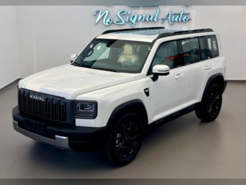 Haval  V7  2027  Automatic  0 Km  4 Cylinder  Four Wheel Drive (4WD)  SUV  White  With Warranty
