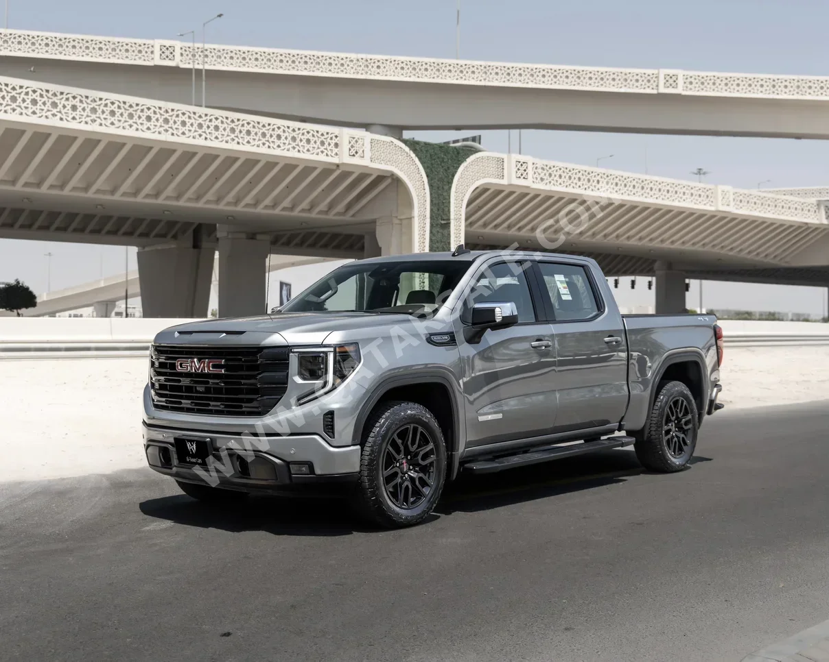 GMC  Sierra  Elevation  2026  Automatic  1,000 Km  8 Cylinder  Four Wheel Drive (4WD)  Pick Up  Silver  With Warranty