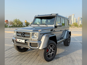 Mercedes-Benz  G-Class  500 4X4  2018  Automatic  25,000 Km  8 Cylinder  Four Wheel Drive (4WD)  SUV  Gray