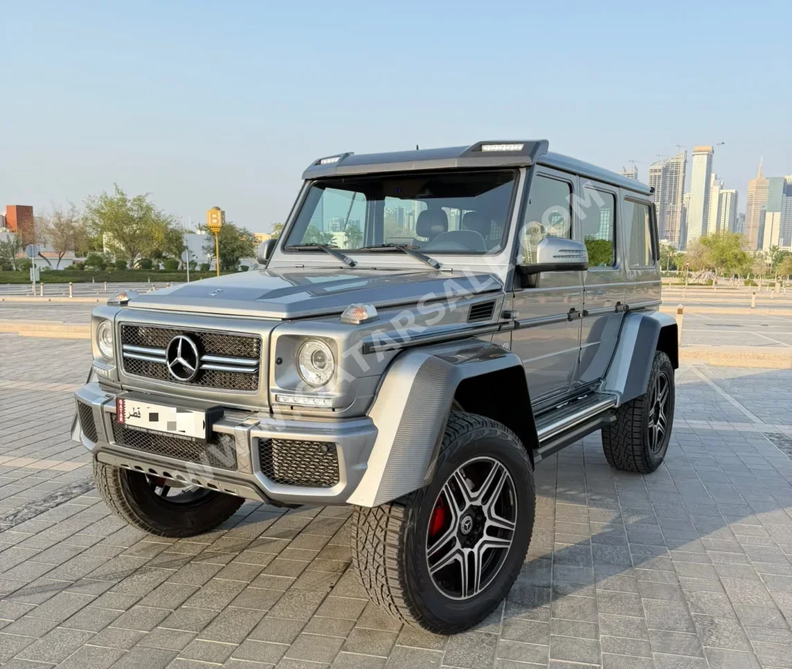 Mercedes-Benz  G-Class  500 4X4  2018  Automatic  25,000 Km  8 Cylinder  Four Wheel Drive (4WD)  SUV  Gray