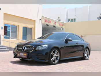 Mercedes-Benz  E-Class  200  2017  Automatic  172,000 Km  4 Cylinder  Rear Wheel Drive (RWD)  Coupe / Sport  Black