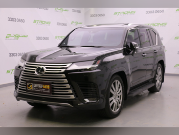Lexus  LX  600 VIP  2023  Automatic  47,000 Km  6 Cylinder  Four Wheel Drive (4WD)  SUV  Black  With Warranty