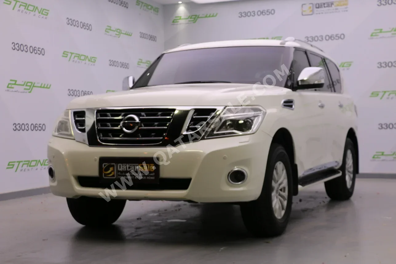 Nissan  Patrol  SE  2017  Automatic  289,000 Km  6 Cylinder  Four Wheel Drive (4WD)  SUV  White