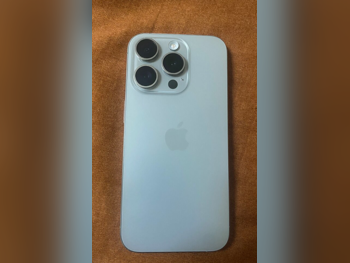 Mobile Phones Apple  - iPhone 15  - Pro  - White Titanium  - 1 TB