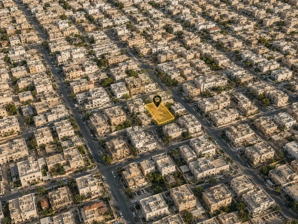اراضي للبيع  في الريان  - معيذر  -المساحة 743 متر مربع