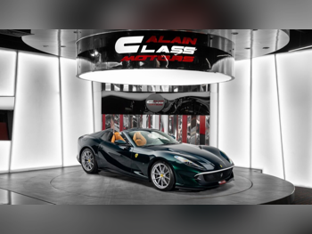 Ferrari  812  GTS  2024  Automatic  690 Km  12 Cylinder  Rear Wheel Drive (RWD)  Convertible  Green