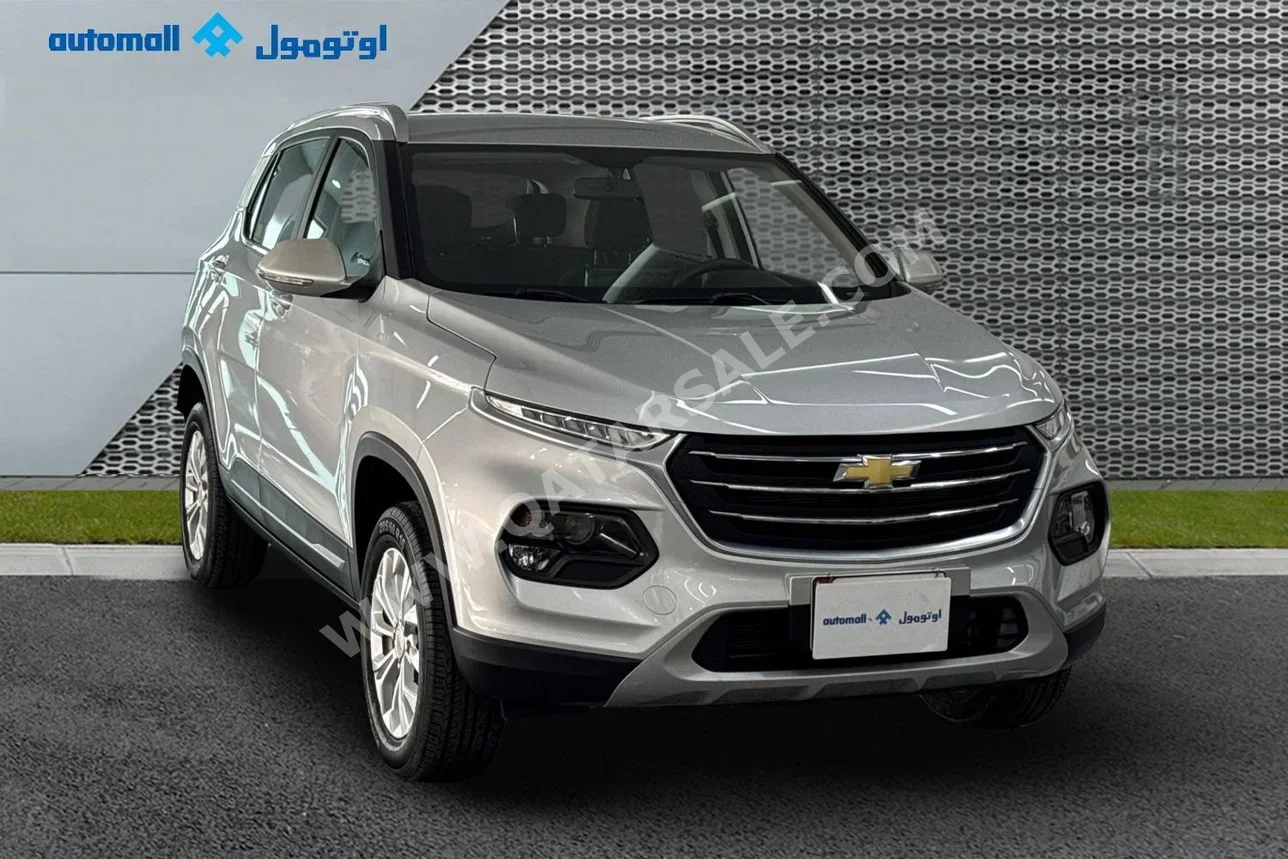 Chevrolet  Groove  2024  Automatic  27,108 Km  4 Cylinder  Front Wheel Drive (FWD)  SUV  Silver  With Warranty
