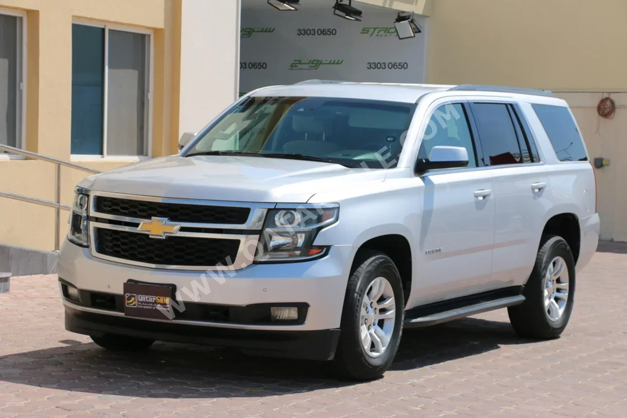 Chevrolet  Tahoe  LT  2019  Automatic  255,000 Km  8 Cylinder  Four Wheel Drive (4WD)  SUV  Silver