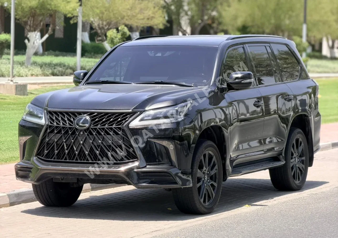 Lexus  LX  570 S Black Edition  2019  Automatic  217,000 Km  8 Cylinder  Four Wheel Drive (4WD)  SUV  Black
