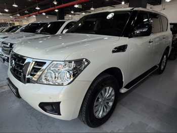 Nissan  Patrol  XE  2019  Automatic  119,000 Km  6 Cylinder  Four Wheel Drive (4WD)  SUV  White