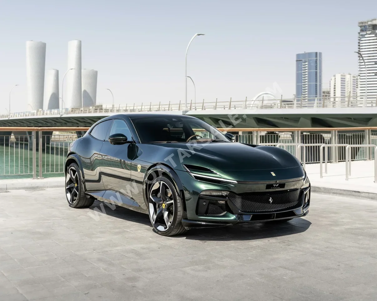 Ferrari  Purosangue  2025  Automatic  20,000 Km  8 Cylinder  All Wheel Drive (AWD)  SUV  Green