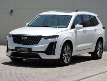 Cadillac  XT6  400 Platinum  2025  Automatic  320 Km  6 Cylinder  All Wheel Drive (AWD)  SUV  White  With Warranty