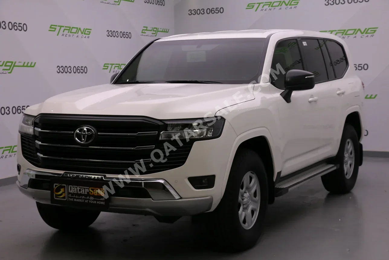 Toyota  Land Cruiser  GX  2025  Automatic  36,000 Km  6 Cylinder  Four Wheel Drive (4WD)  SUV  White  With Warranty