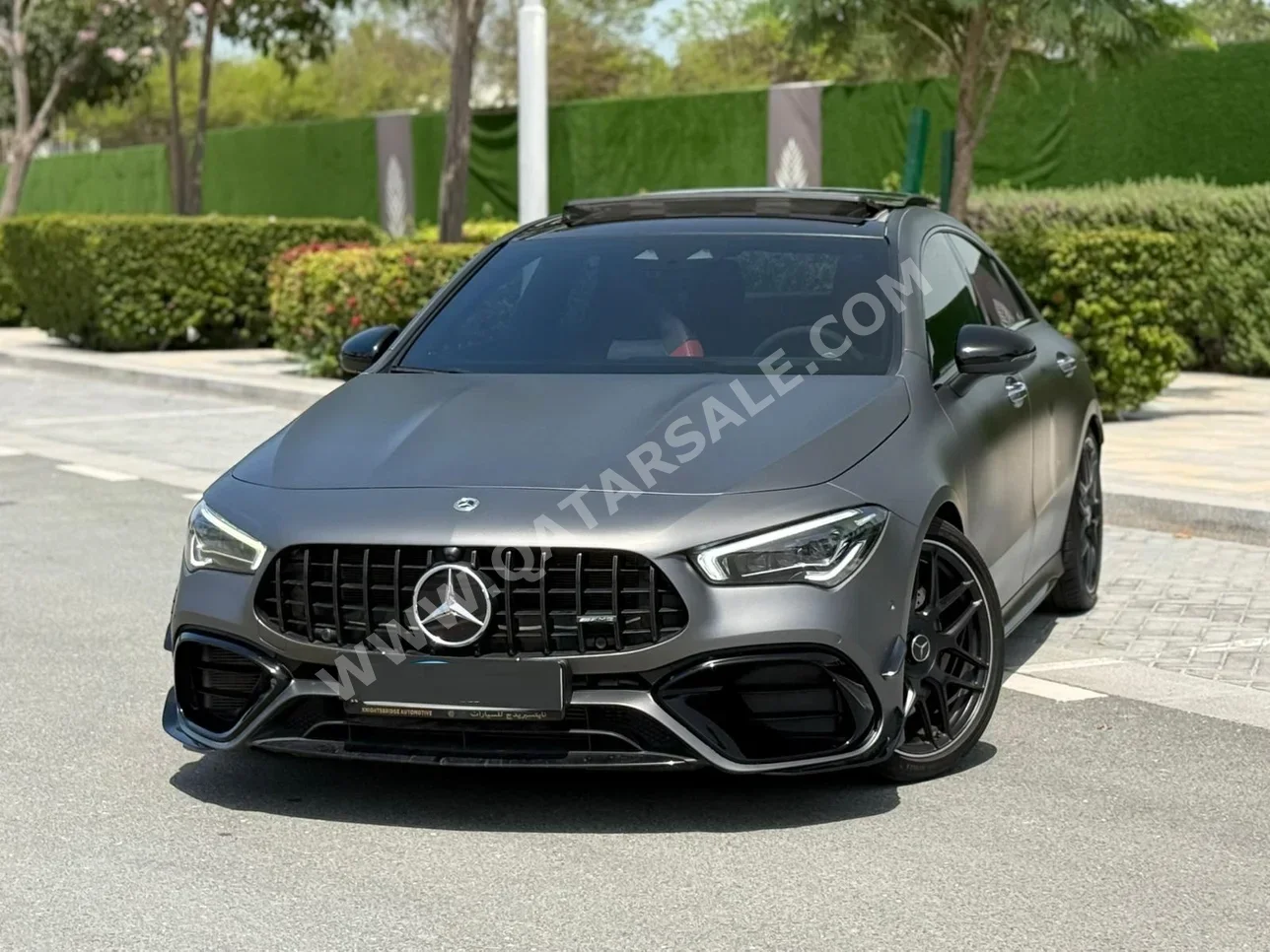 Mercedes-Benz  CLA  45 S AMG  2023  Automatic  63,000 Km  4 Cylinder  Rear Wheel Drive (RWD)  Sedan  Gray  With Warranty