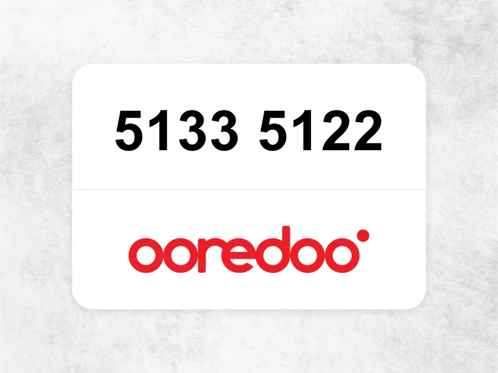 Ooredoo Mobile Phone 5133 5122