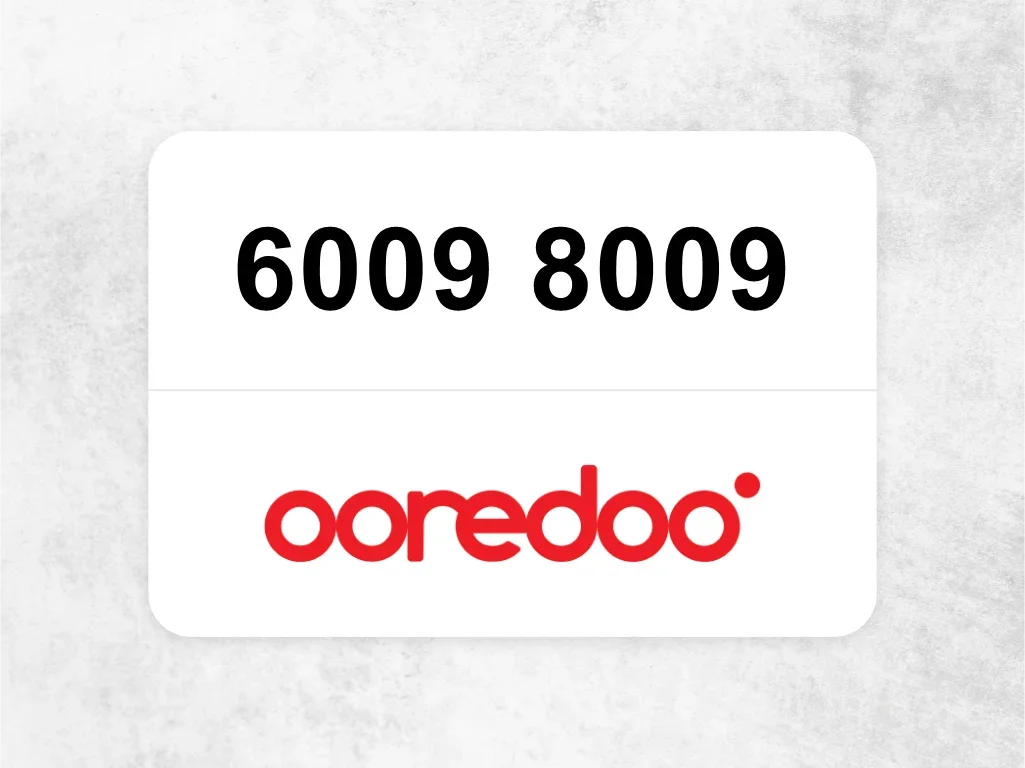 جوال اوريدو 6009 8009