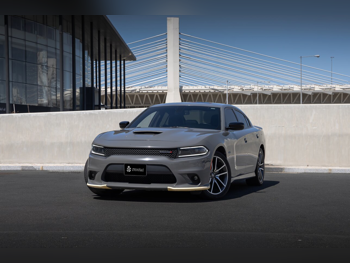 Dodge  Charger  RT  2023  Automatic  65,000 Km  8 Cylinder  Rear Wheel Drive (RWD)  Sedan  Silver  With Warranty