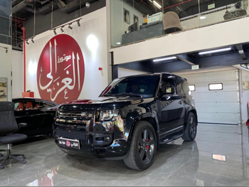 Land Rover  Defender  90 HSE  2023  Automatic  73,000 Km  6 Cylinder  Four Wheel Drive (4WD)  SUV  Black  With Warranty