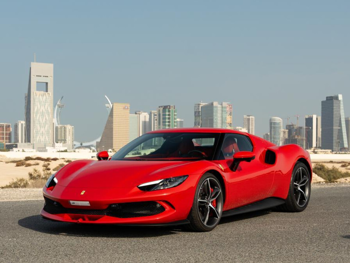 Ferrari  296  GTB  2025  Automatic  5,000 Km  8 Cylinder  Rear Wheel Drive (RWD)  Coupe / Sport  Red  With Warranty